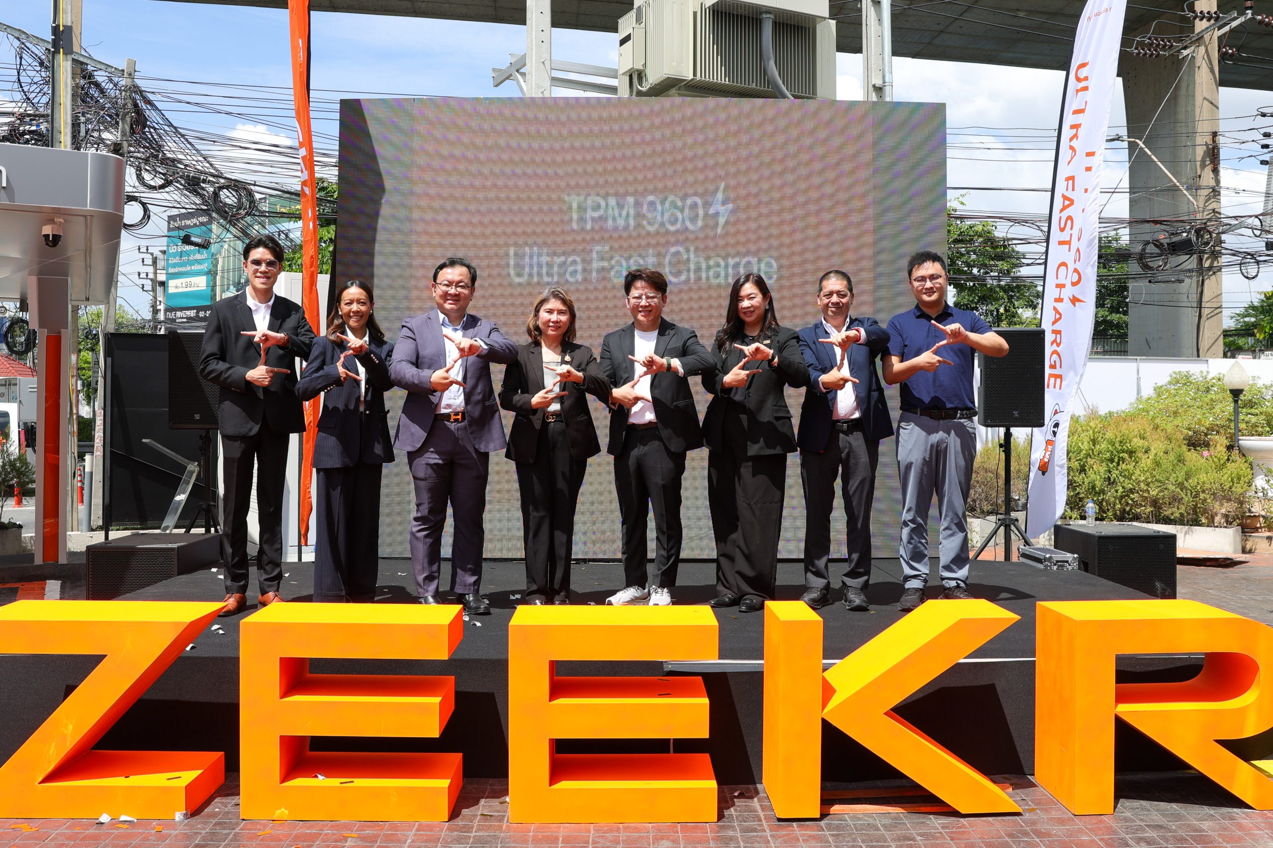 TPM เชื่อมั่นเลือกใช้ BackEN EV ของ กฟผ. บริหารจัดการสถานีชาร์จ Ultra-Fast Charge 960 kW